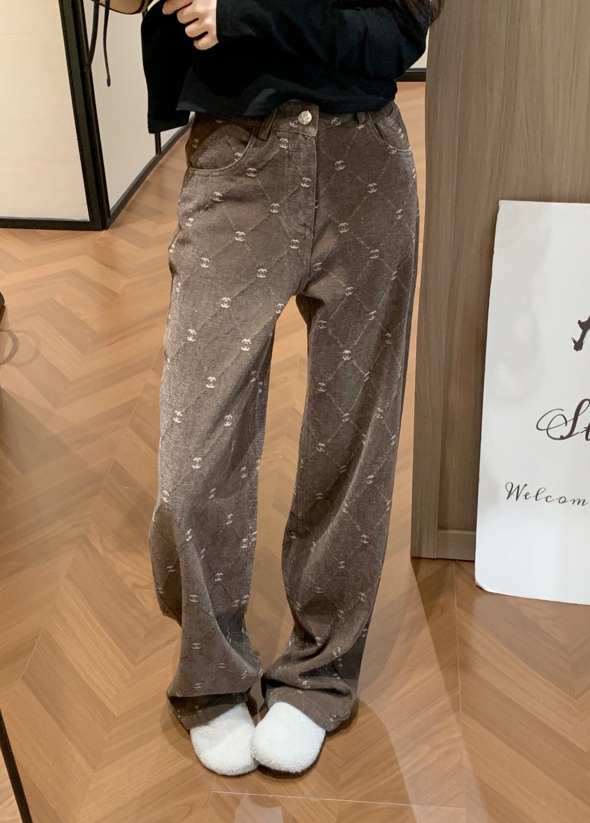 New Fashion Women's Base Top & Jeans Set DM1326101028