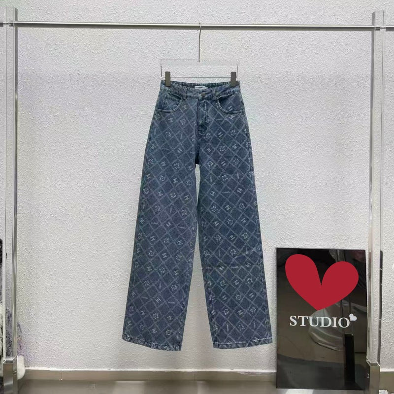 New Fashion Women's Base Top & Jeans Set DM1326101028