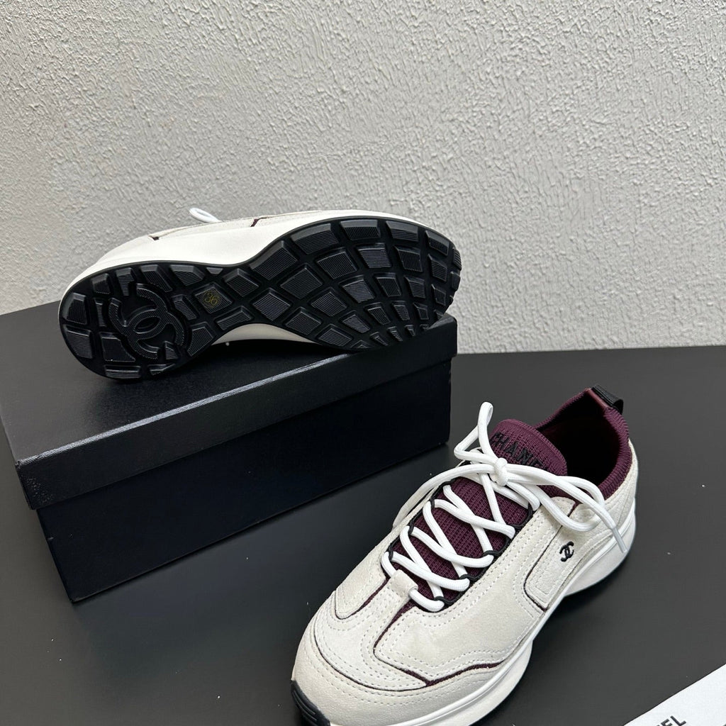 New Fashion Women's CC Patchwork Casual Sneakers XY1326101214