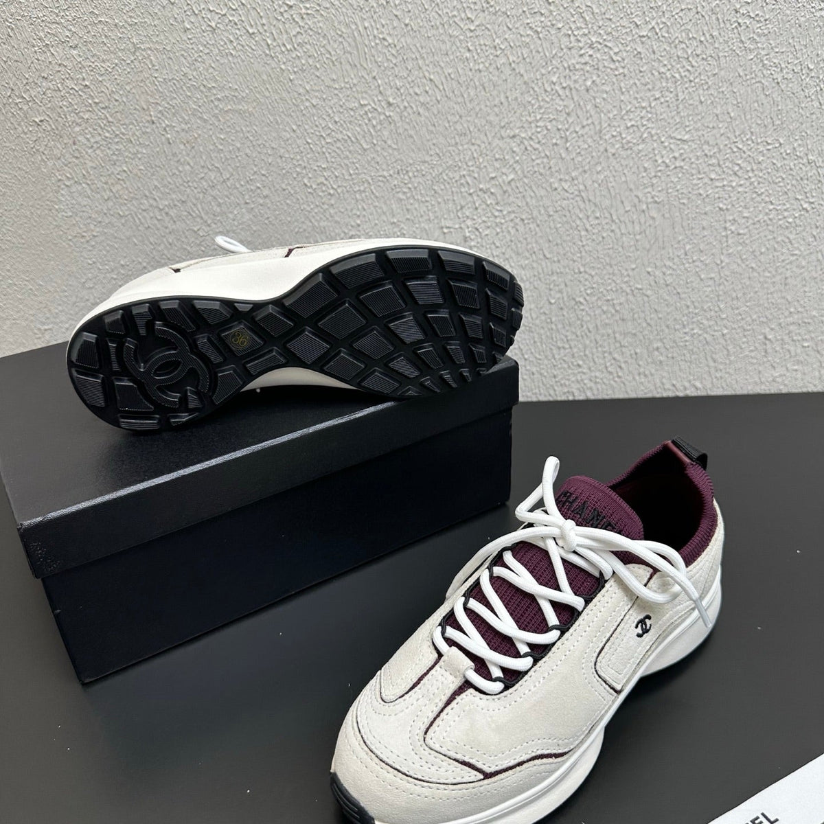 New Fashion Women's CC Patchwork Casual Sneakers XY1326101214