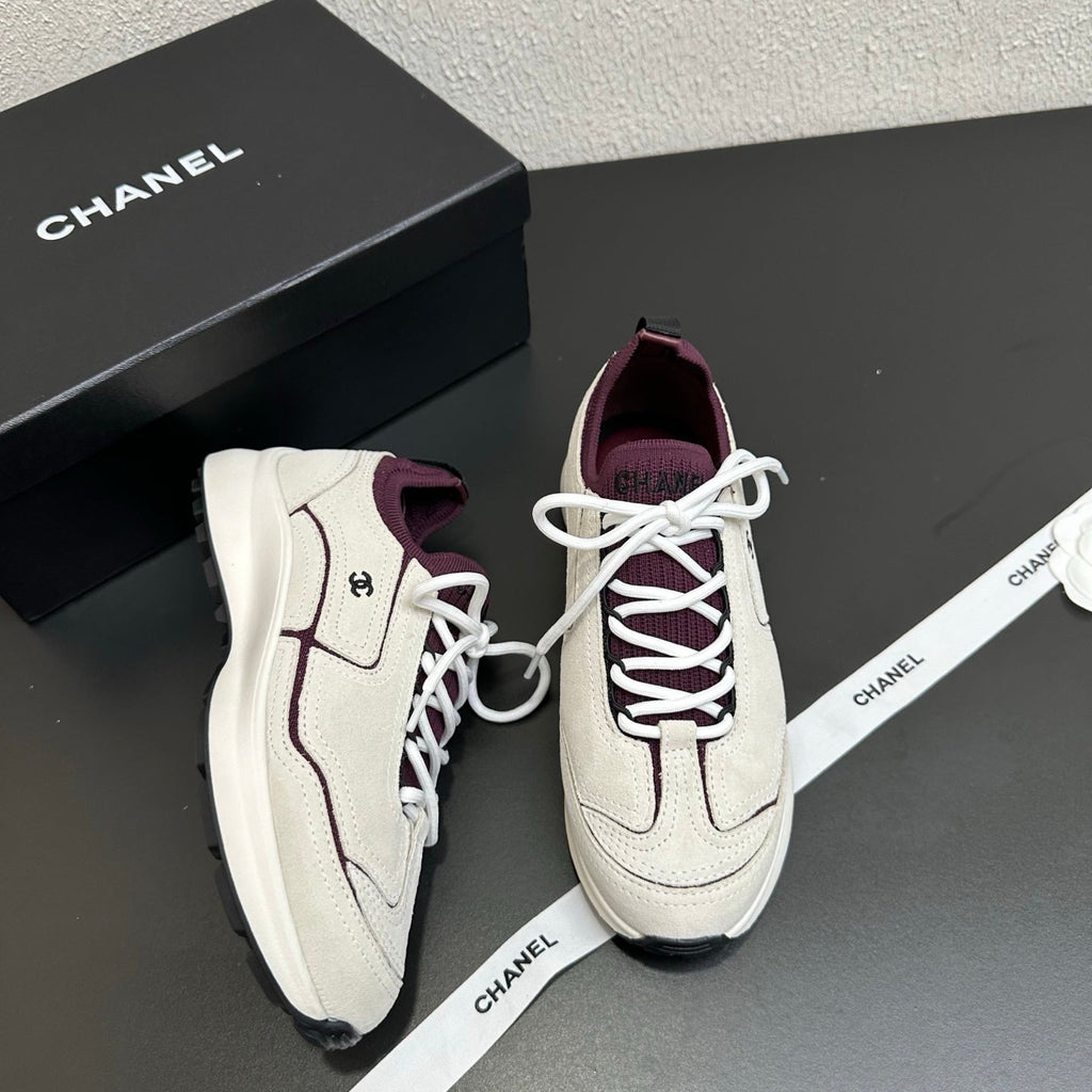 New Fashion Women's CC Patchwork Casual Sneakers XY1326101214