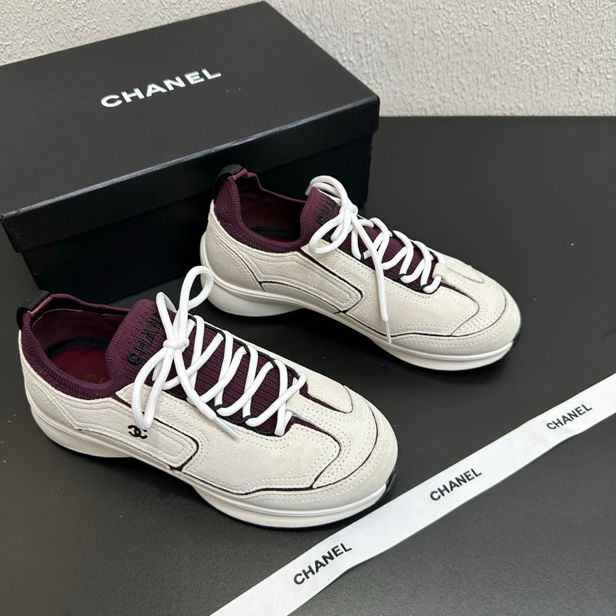 New Fashion Women's CC Patchwork Casual Sneakers XY1326101214