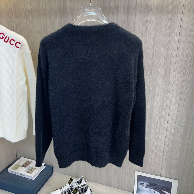 New Release Men's Crew Neck Thickened Sweater SJ1326101301
