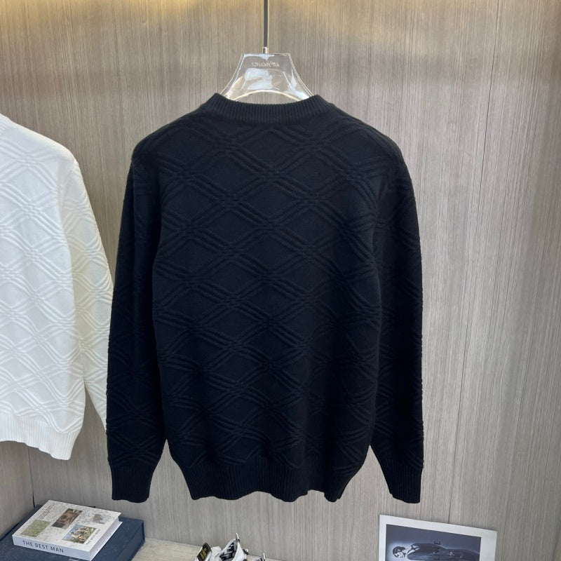 New Release Men's Crew Neck Thickened Sweater SJ1326101302