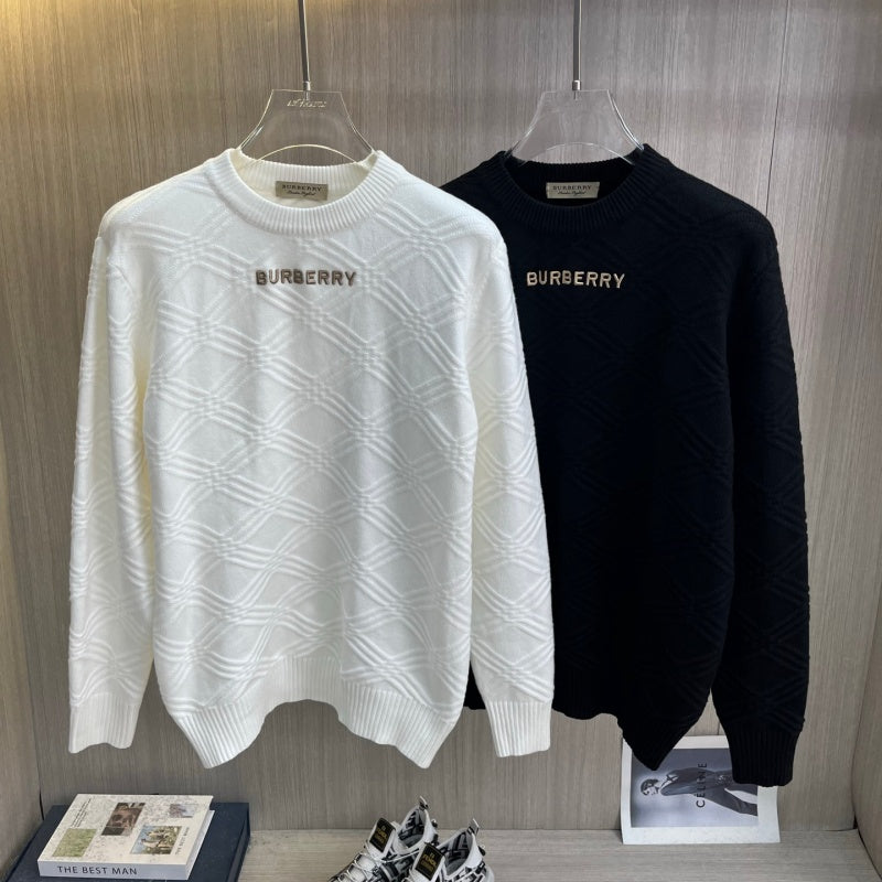 New Release Men's Crew Neck Thickened Sweater SJ1326101302