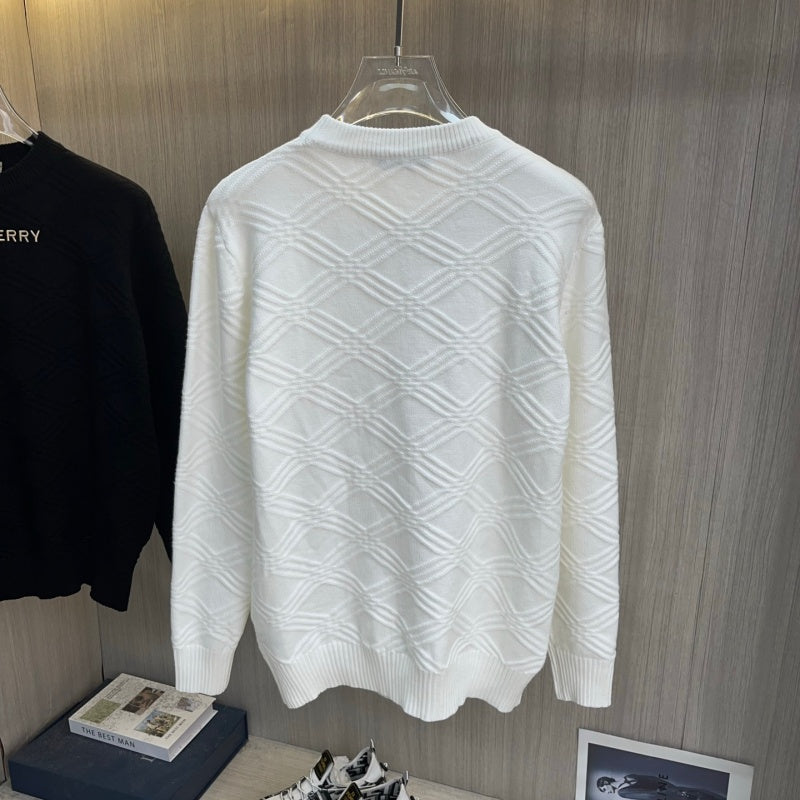 New Release Men's Crew Neck Thickened Sweater SJ1326101302