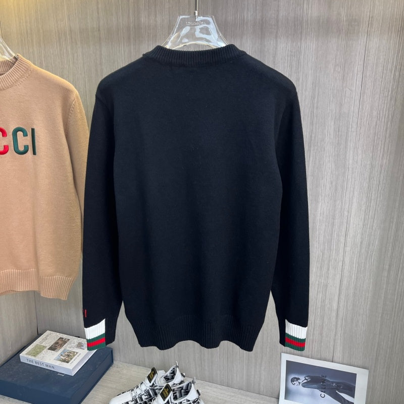 New Release Men's Crew Neck Thickened Sweater SJ1326101303