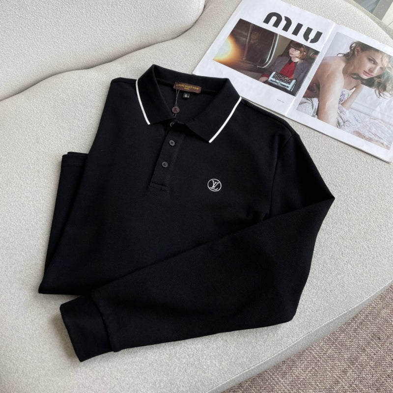 New Fashion Men's Embroidered Short Sleeve Polo Shirt SJ1326101401