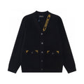 New Fashion Men's V-Neck Embroidered Knit Cardigan SJ1326101402