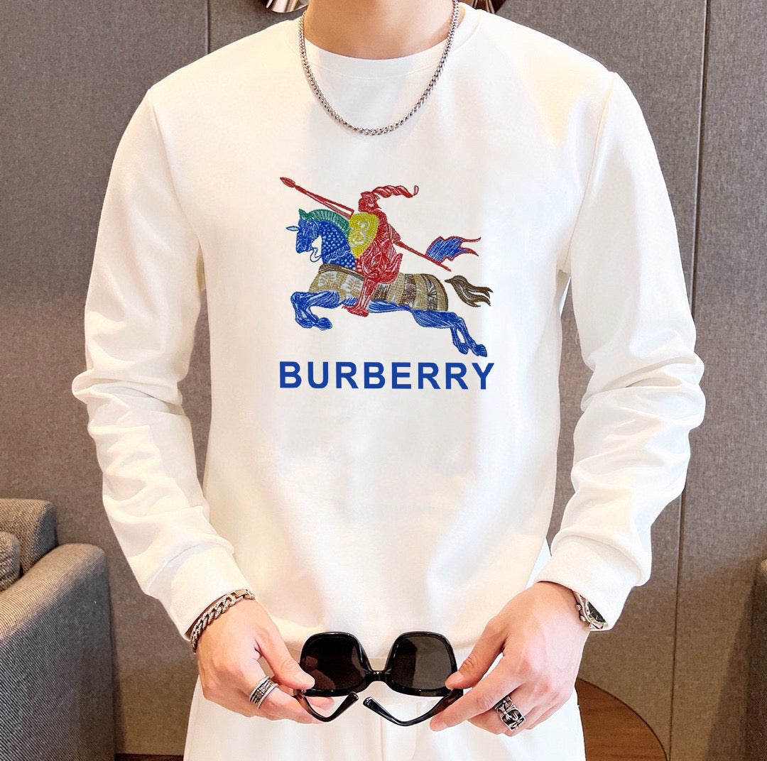 New Fashion Plus Size Men's Letter Sweatshirt Set SJ1326101406