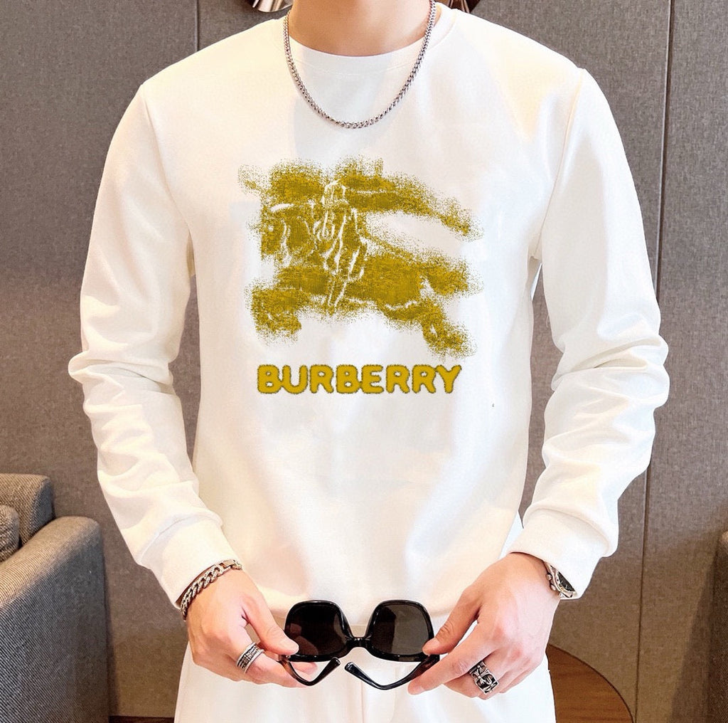 New Fashion Plus Size Men's Letter Sweatshirt Set SJ1326101410