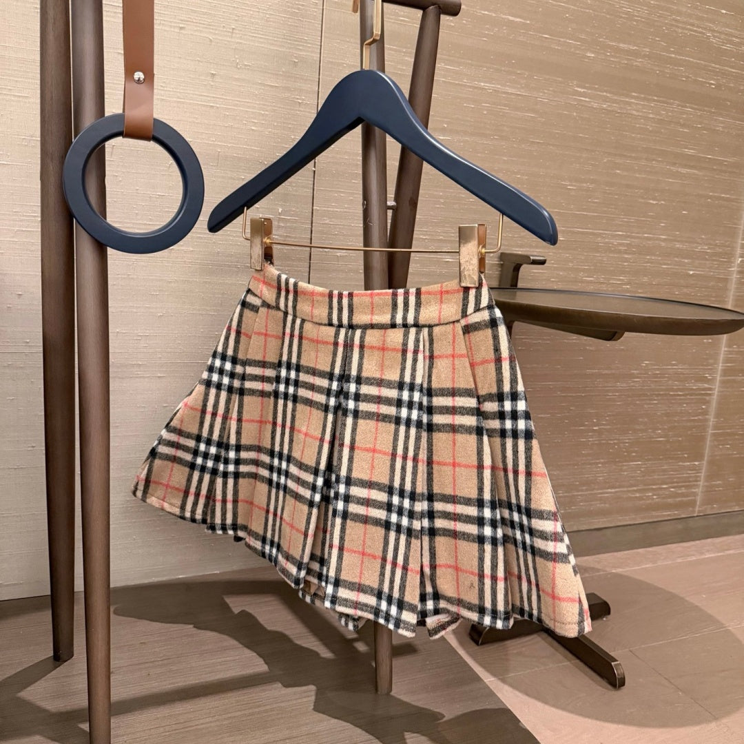 New Fashion Women's Plaid Jacket & Skirt Set DM1326101506