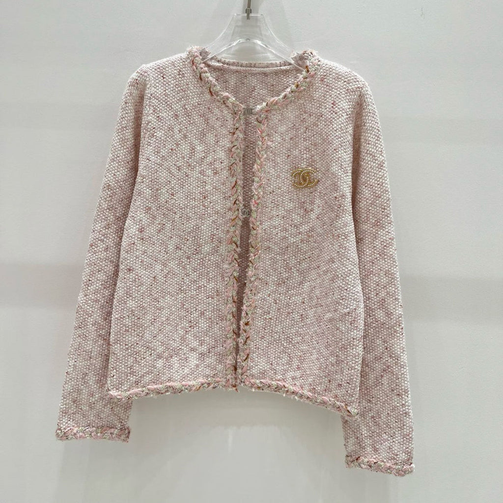 New Fashion Women's CC Knit Jacket DM1326101507