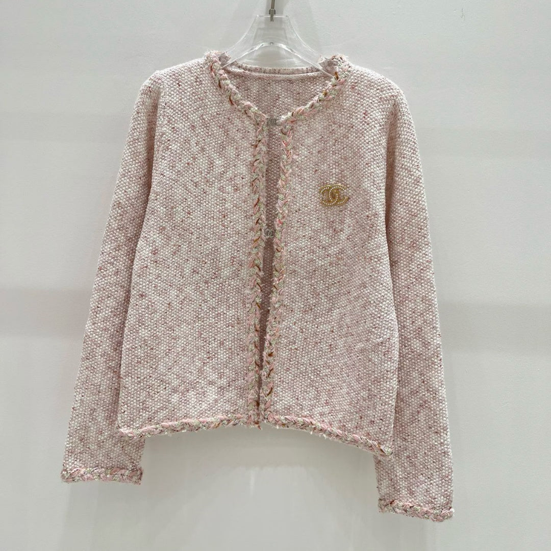 New Fashion Women's CC Knit Jacket DM1326101507
