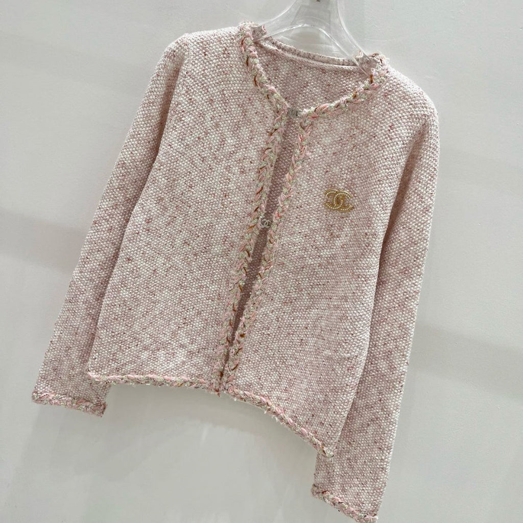 New Fashion Women's CC Knit Jacket DM1326101507