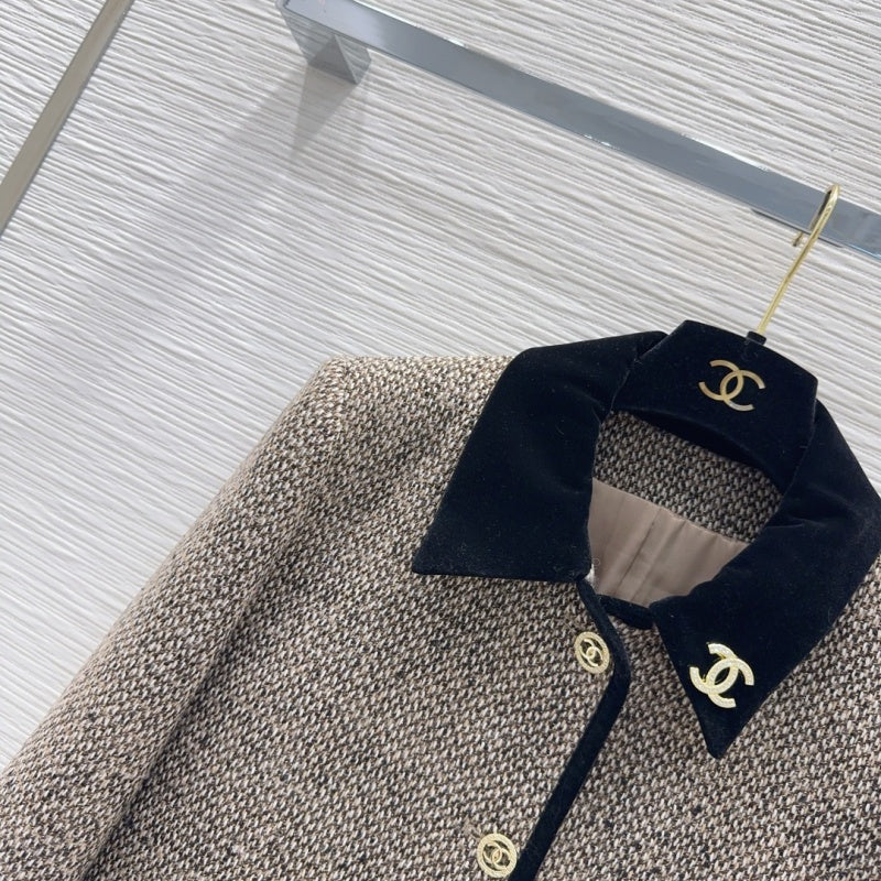 New Fashion Women's CC Tweed Jacket CQQ1326101516