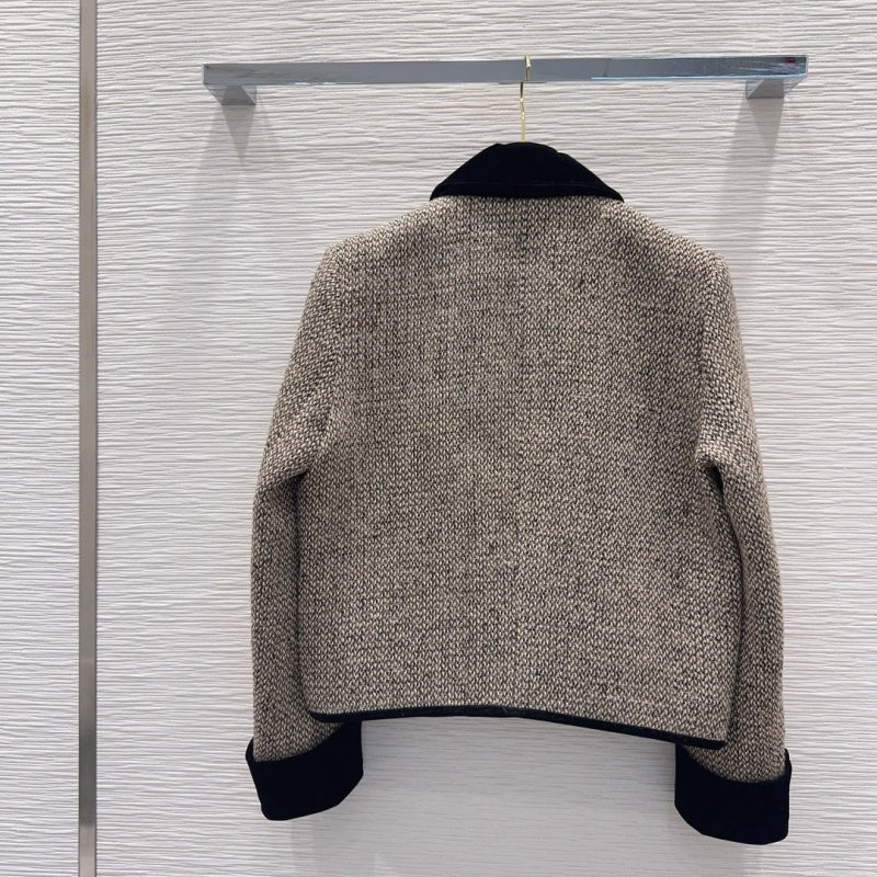 New Fashion Women's CC Tweed Jacket CQQ1326101516