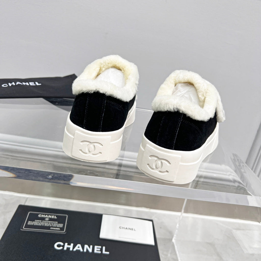 New Fashion Women's Velcro Fleece Lined Platform Sneakers XY1326101522