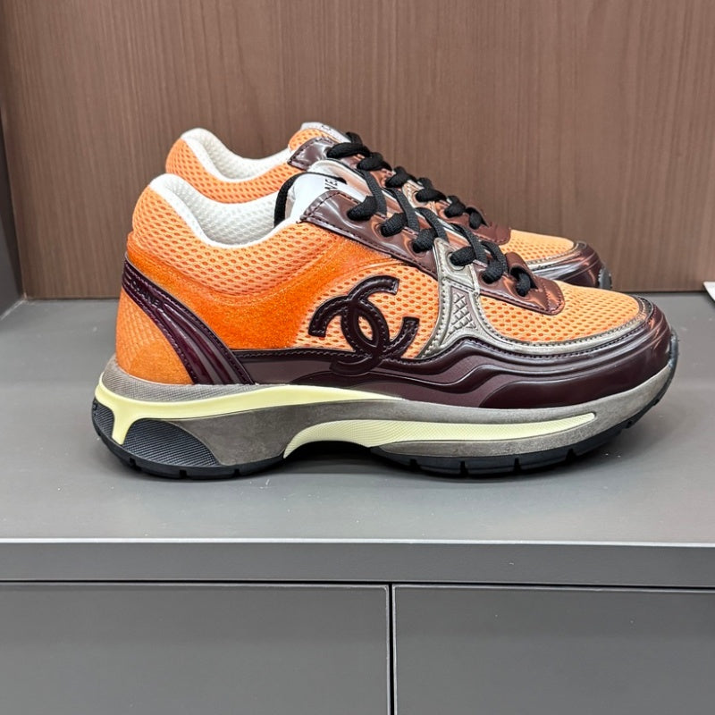 New Fashion Color Block Mesh Platform Sneakers PF1326101602