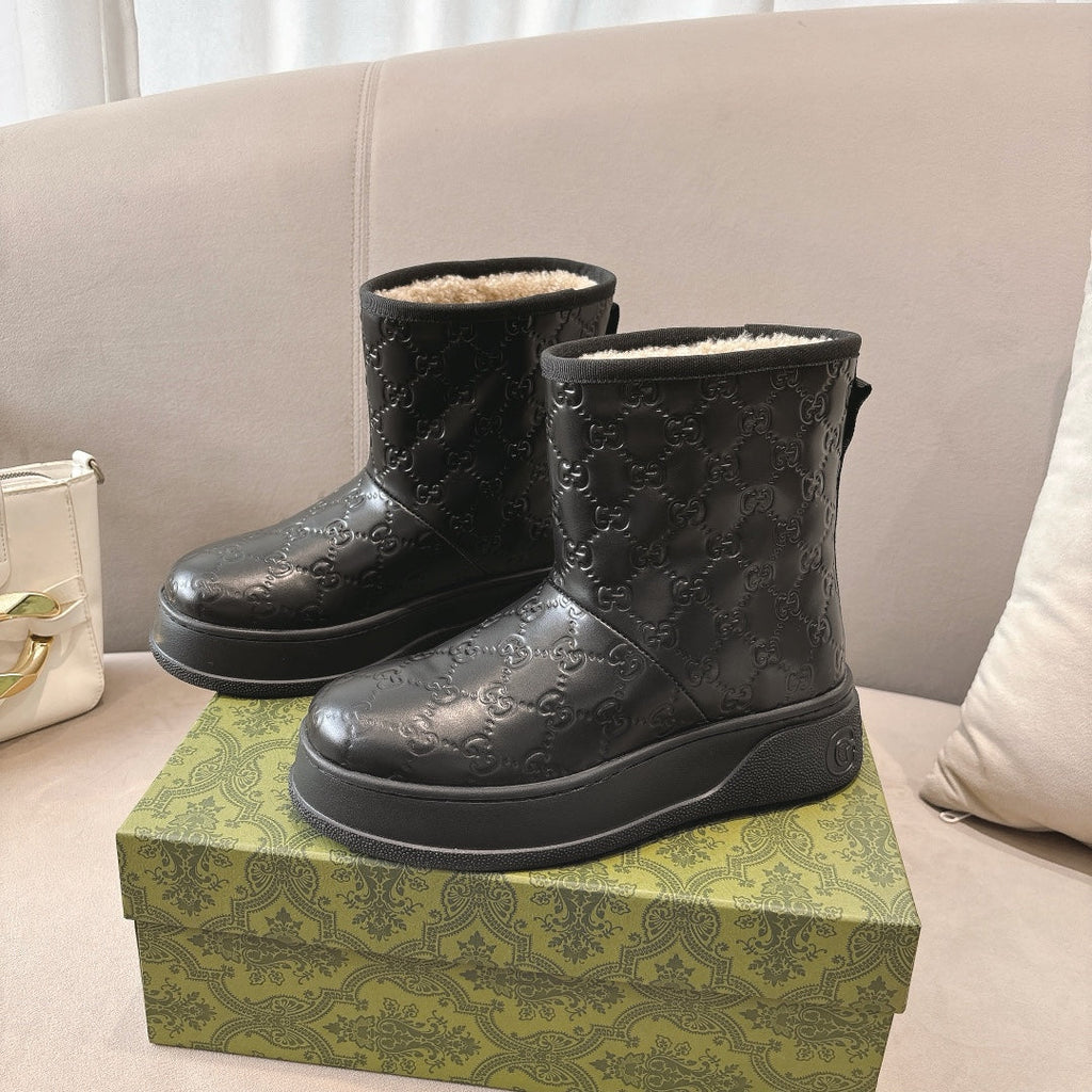 New Fashion Women's GG Wool Snow Boots  XY1326101604