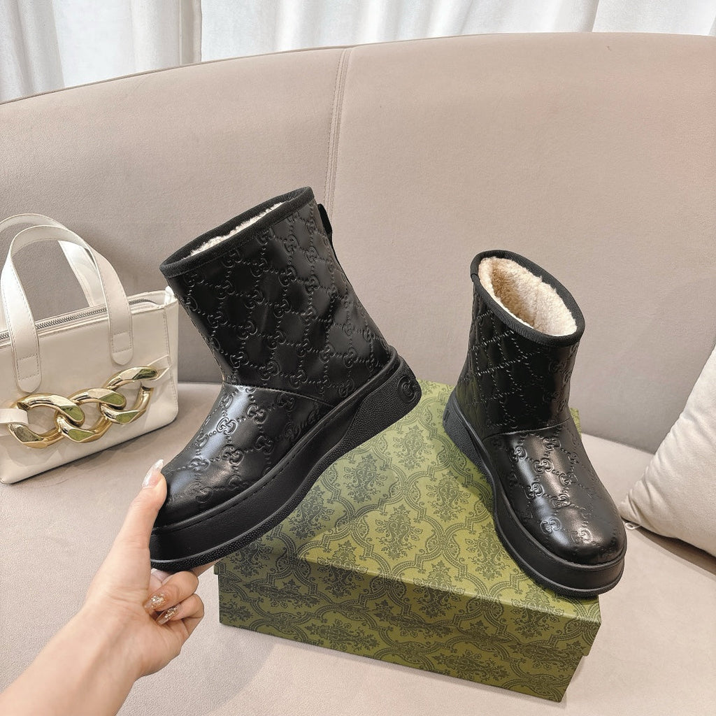 New Fashion Women's GG Wool Snow Boots  XY1326101604
