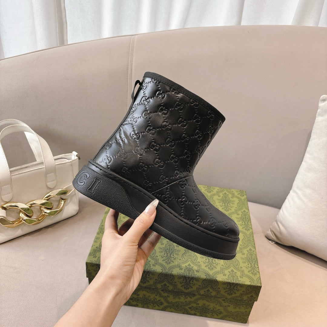 New Fashion Women's GG Wool Snow Boots  XY1326101604