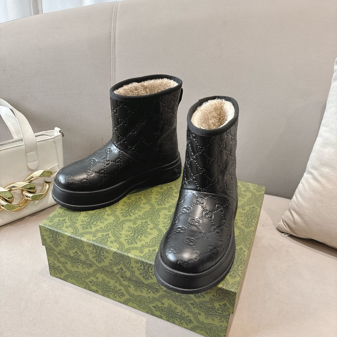 New Fashion Women's GG Wool Snow Boots  XY1326101604