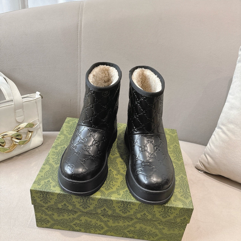 New Fashion Women's GG Wool Snow Boots  XY1326101604