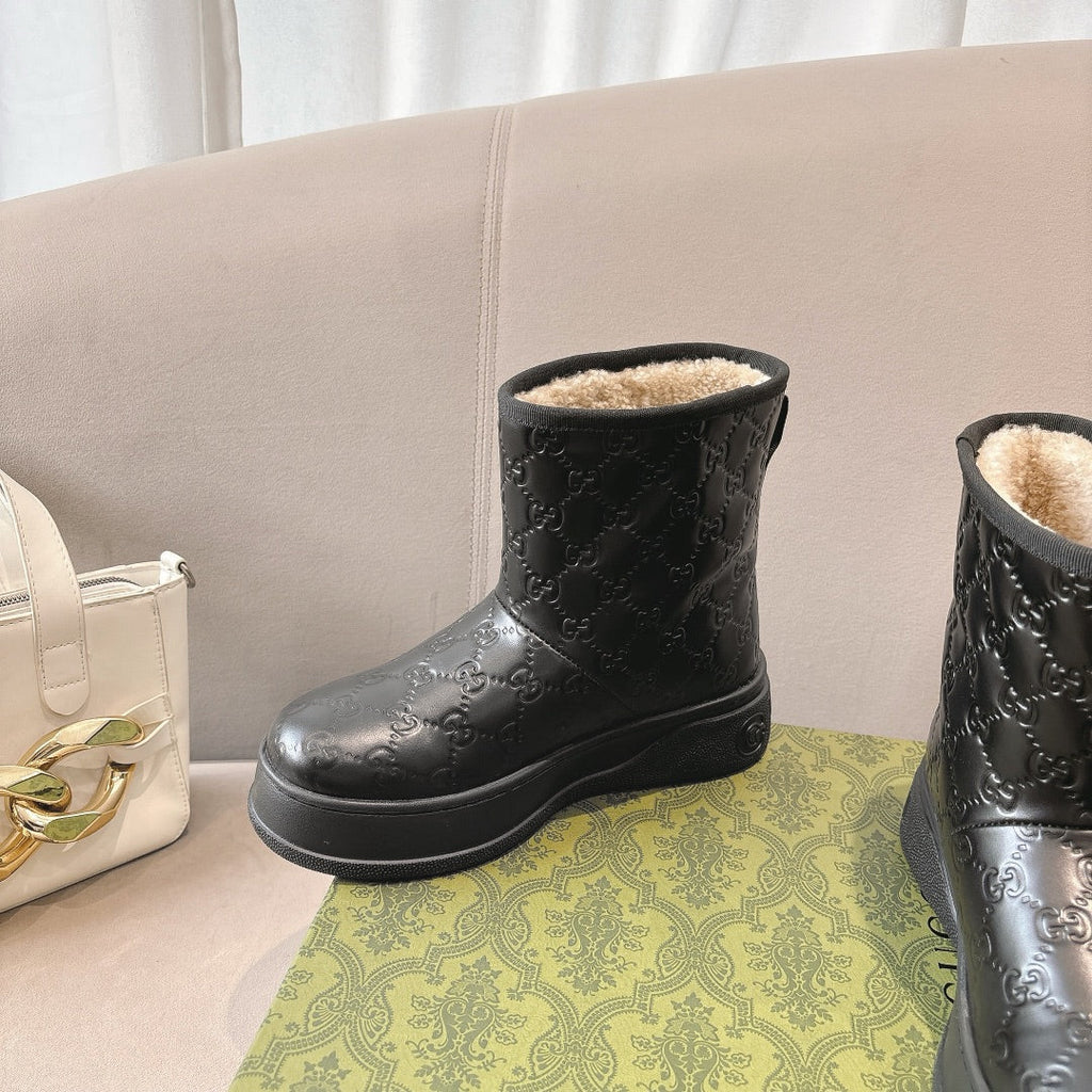 New Fashion Women's GG Wool Snow Boots  XY1326101604