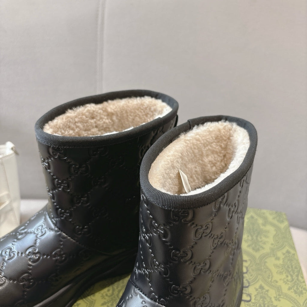 New Fashion Women's GG Wool Snow Boots  XY1326101604