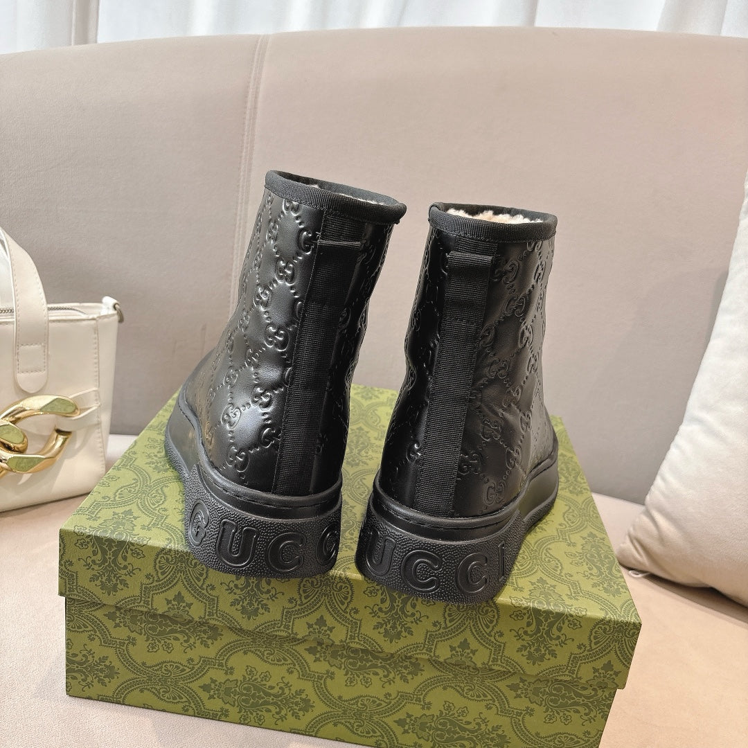 New Fashion Women's GG Wool Snow Boots  XY1326101604