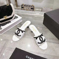 New Fashion Women's CC Heeled Slide Sandals XY1326101605