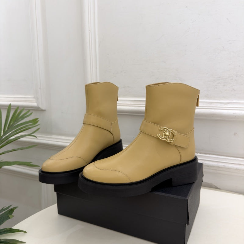 New Fashion Women's CC Platform Ankle Boots XY1326101606