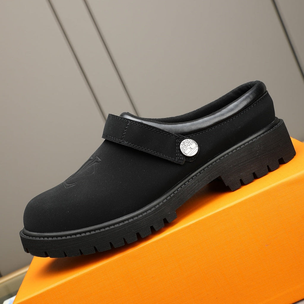 New Fashion Men's Embossed Platform Mule Shoes YY1326101609