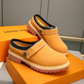 New Fashion Men's Embossed Platform Mule Shoes YY1326101609