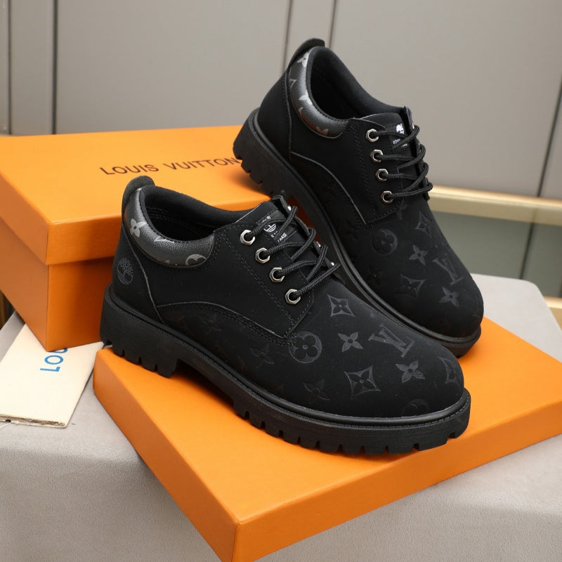 New Fashion Men's Monogram Platform Low-top Work Shoes YY1326101612