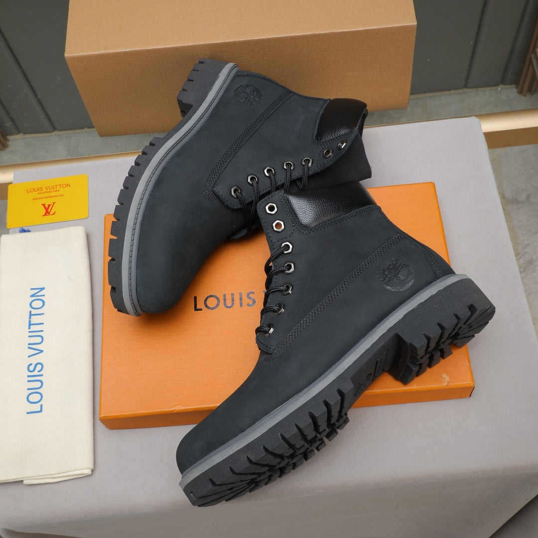 New Fashion Men's Embossed High Top Martin Boots YY1326101613