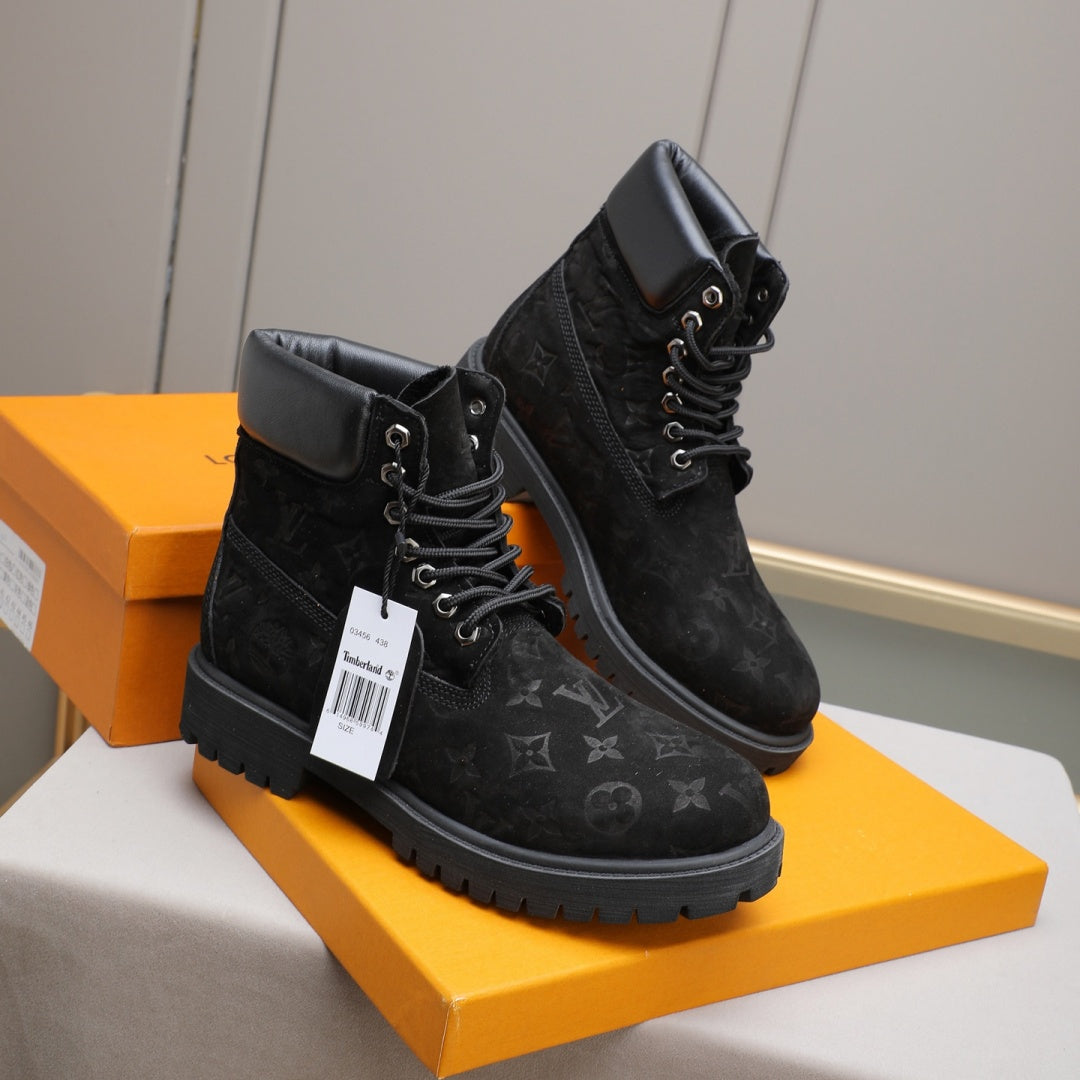 New Fashion Men's Embossed High Top Martin Boots YY1326101614