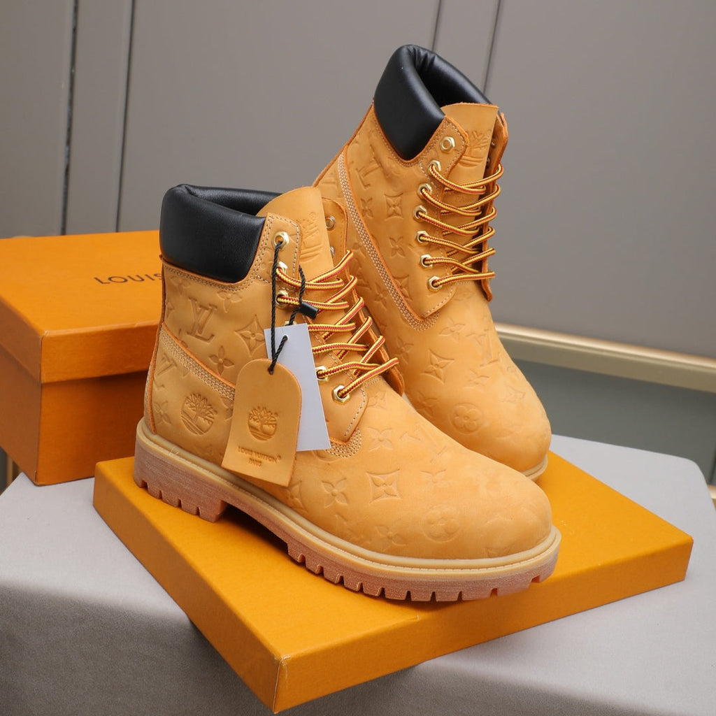 New Fashion Men's Embossed High Top Martin Boots YY1326101614