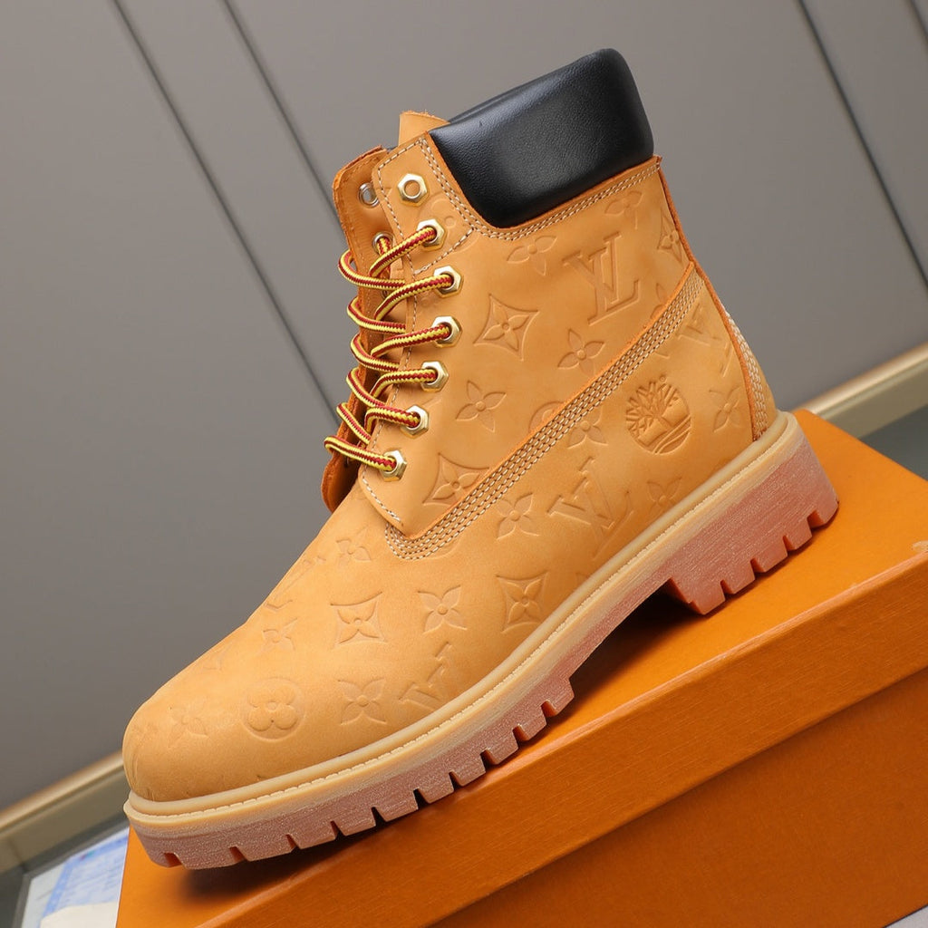 New Fashion Men's Embossed High Top Martin Boots YY1326101614