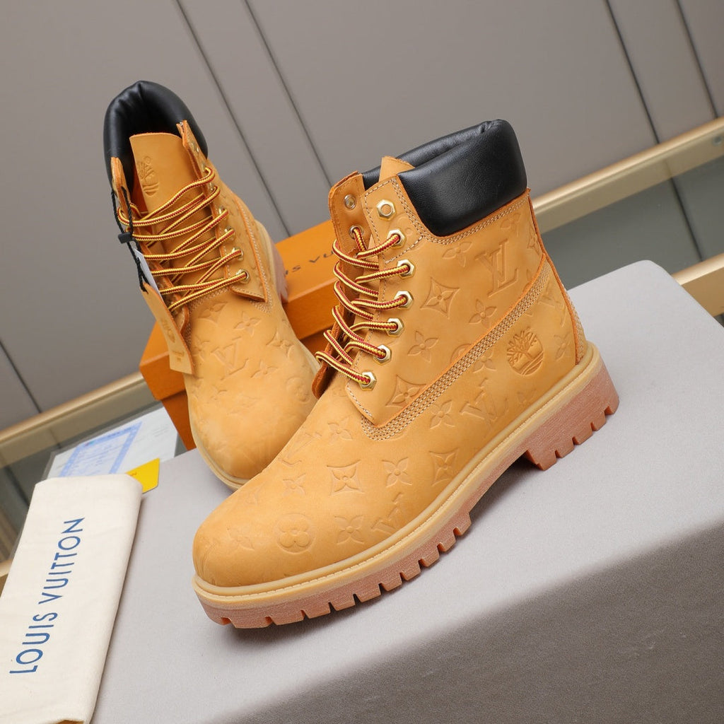 New Fashion Men's Embossed High Top Martin Boots YY1326101614