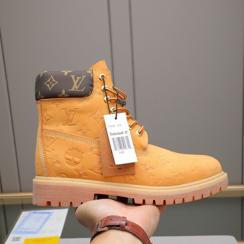 New Fashion Men's Embossed High Top Martin Boots YY1326101615