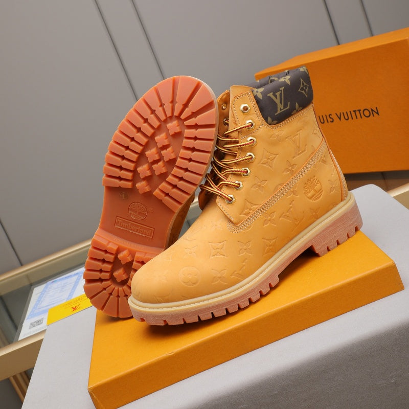 New Fashion Men's Embossed High Top Martin Boots YY1326101615
