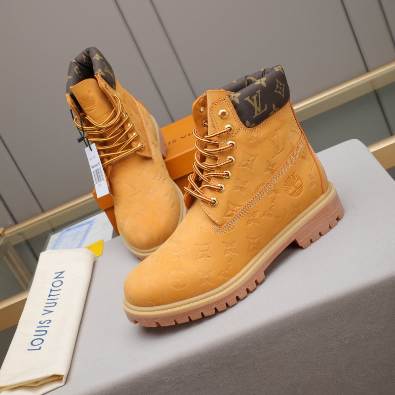 New Fashion Men's Embossed High Top Martin Boots YY1326101615
