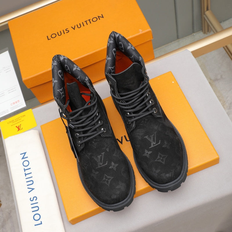New Fashion Men's Embossed High Top Martin Boots YY1326101615