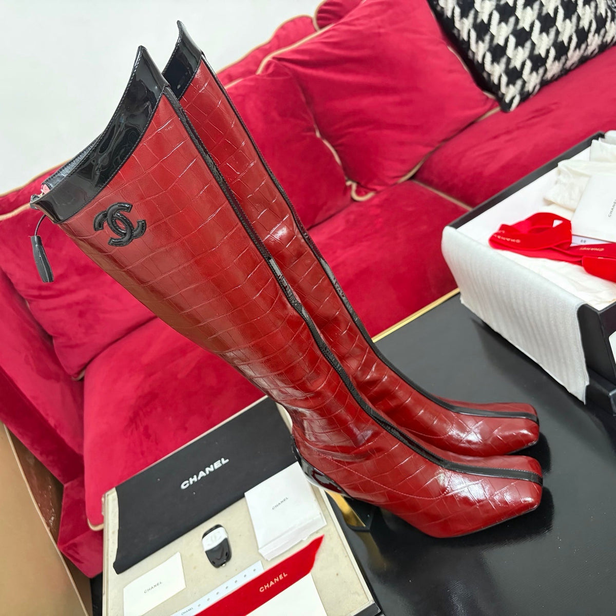 New Fashion Women's Knee High Boots XC1326101621