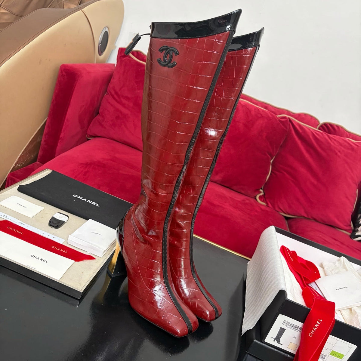 New Fashion Women's Knee High Boots XC1326101621