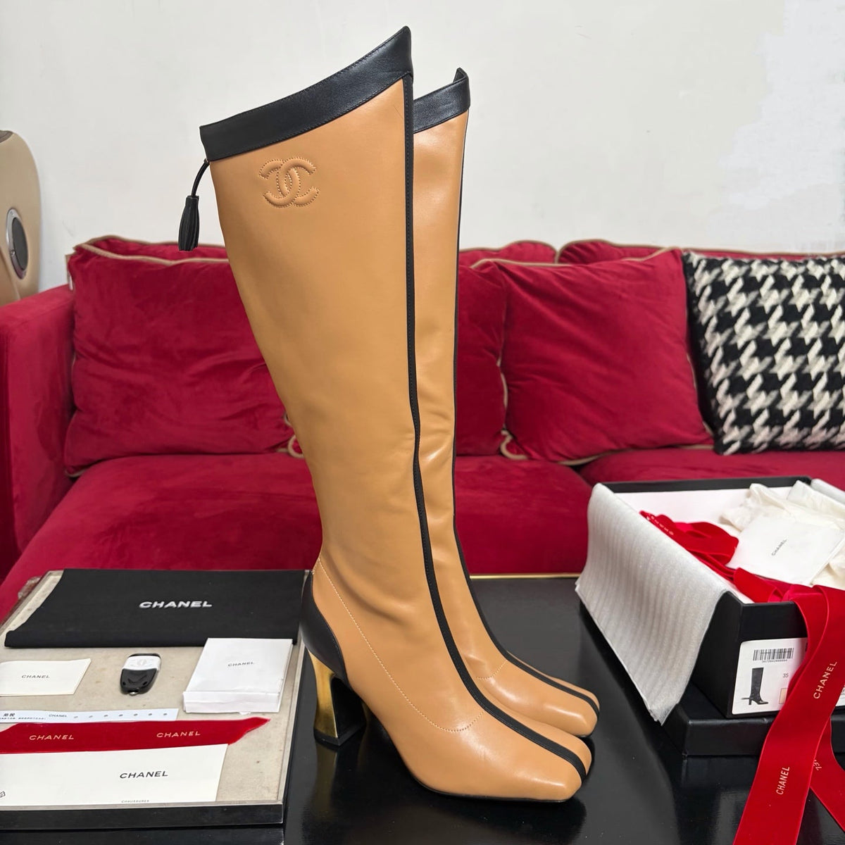 New Fashion Women's Knee High Boots XC1326101622