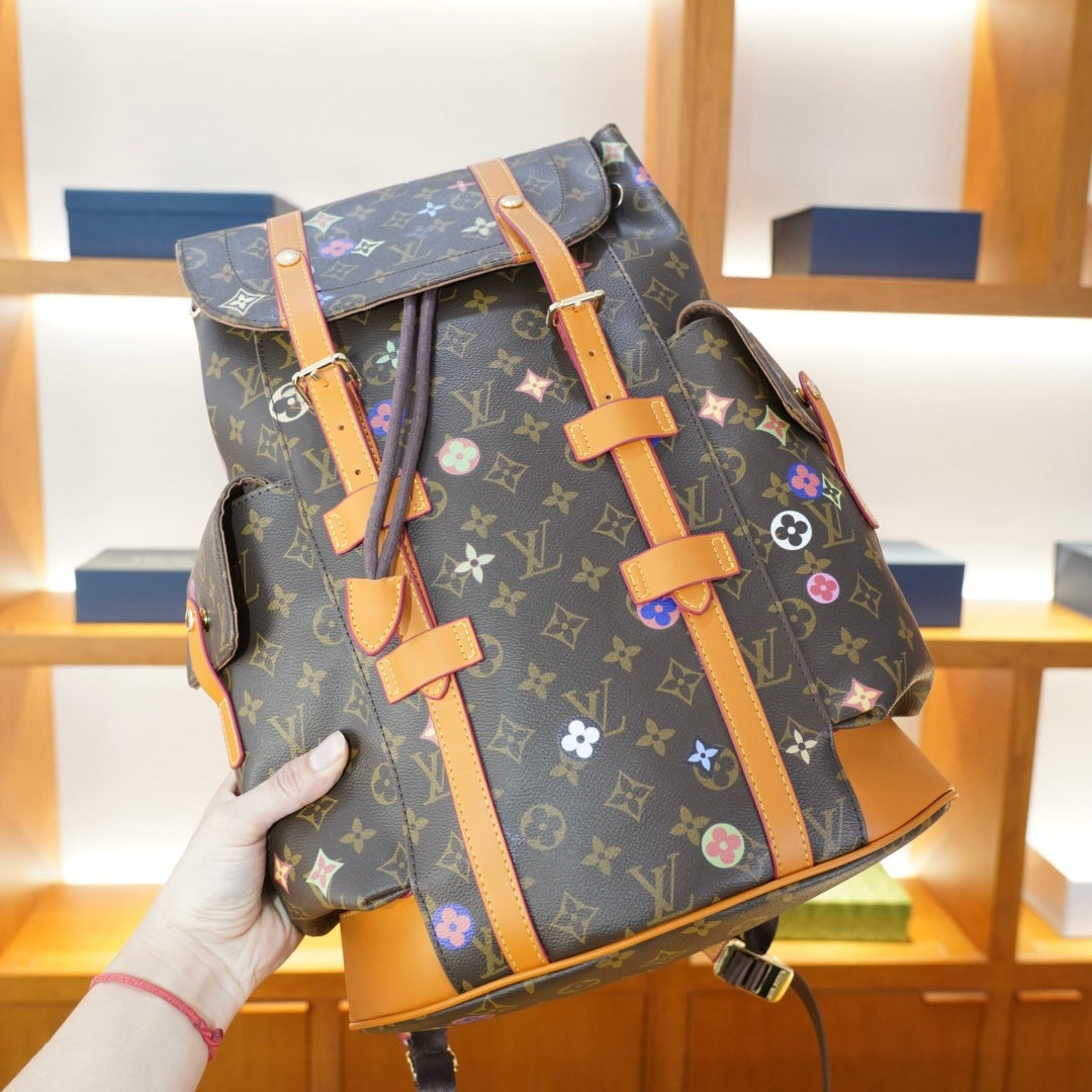 New Fashion Unisex Monogram Backpack XC1326101916