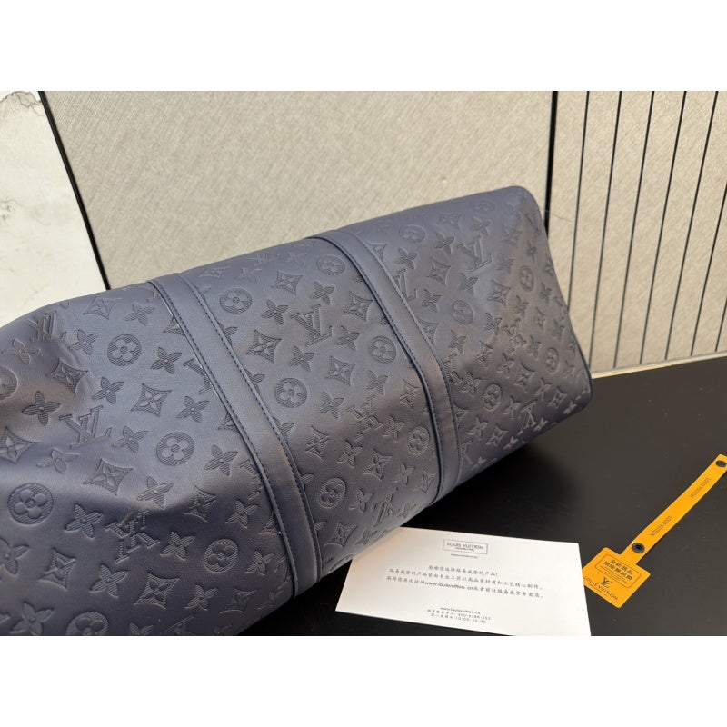New Fashion Embossed Monogram Handheld Travel Duffle Bag CWT1326101921